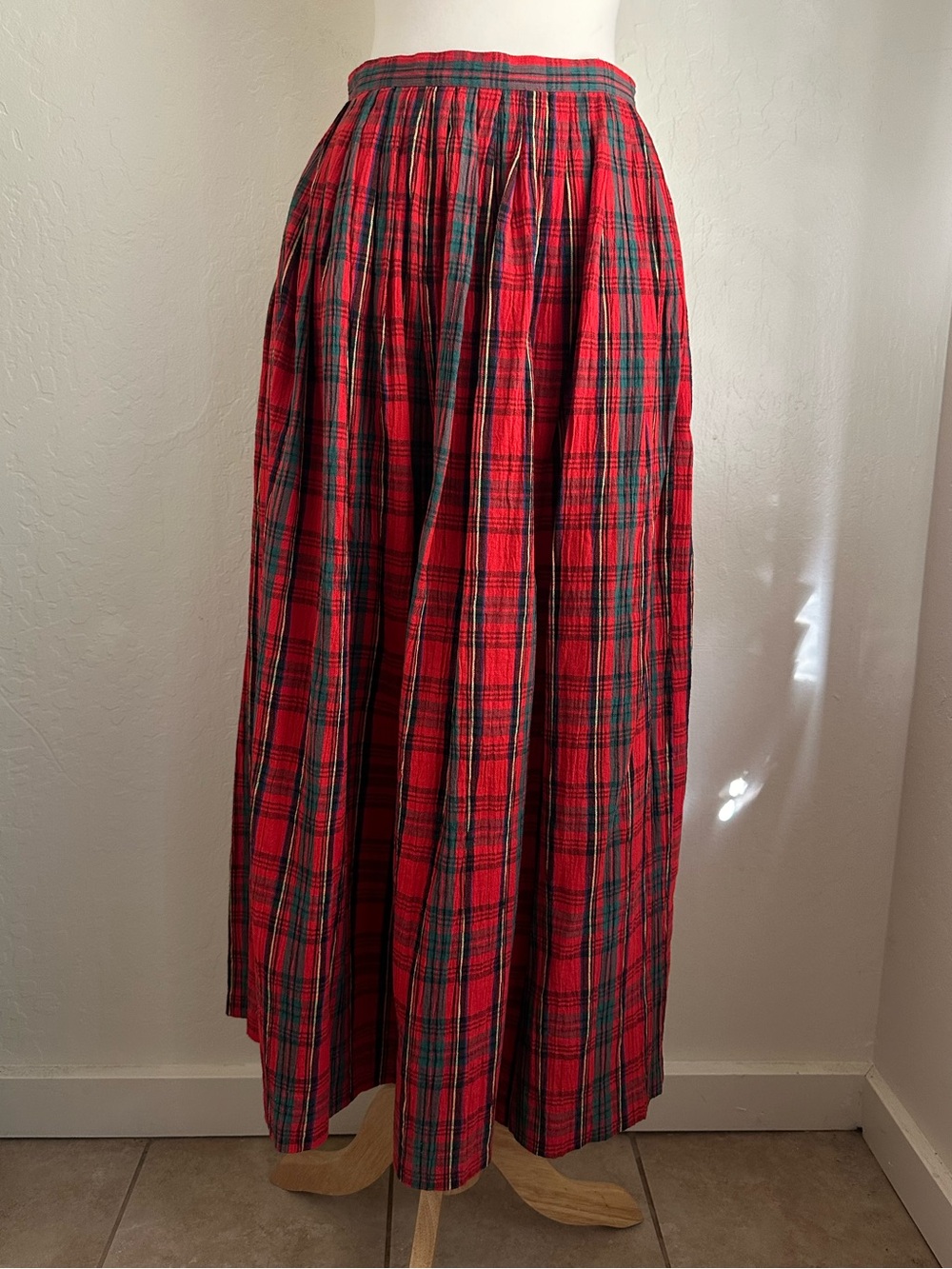 Vintage Ralph Lauren Tartan Wrap Skirt